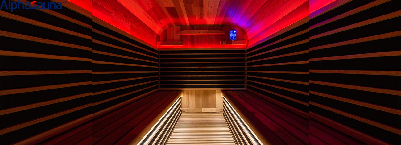 outdoor infrared sauna